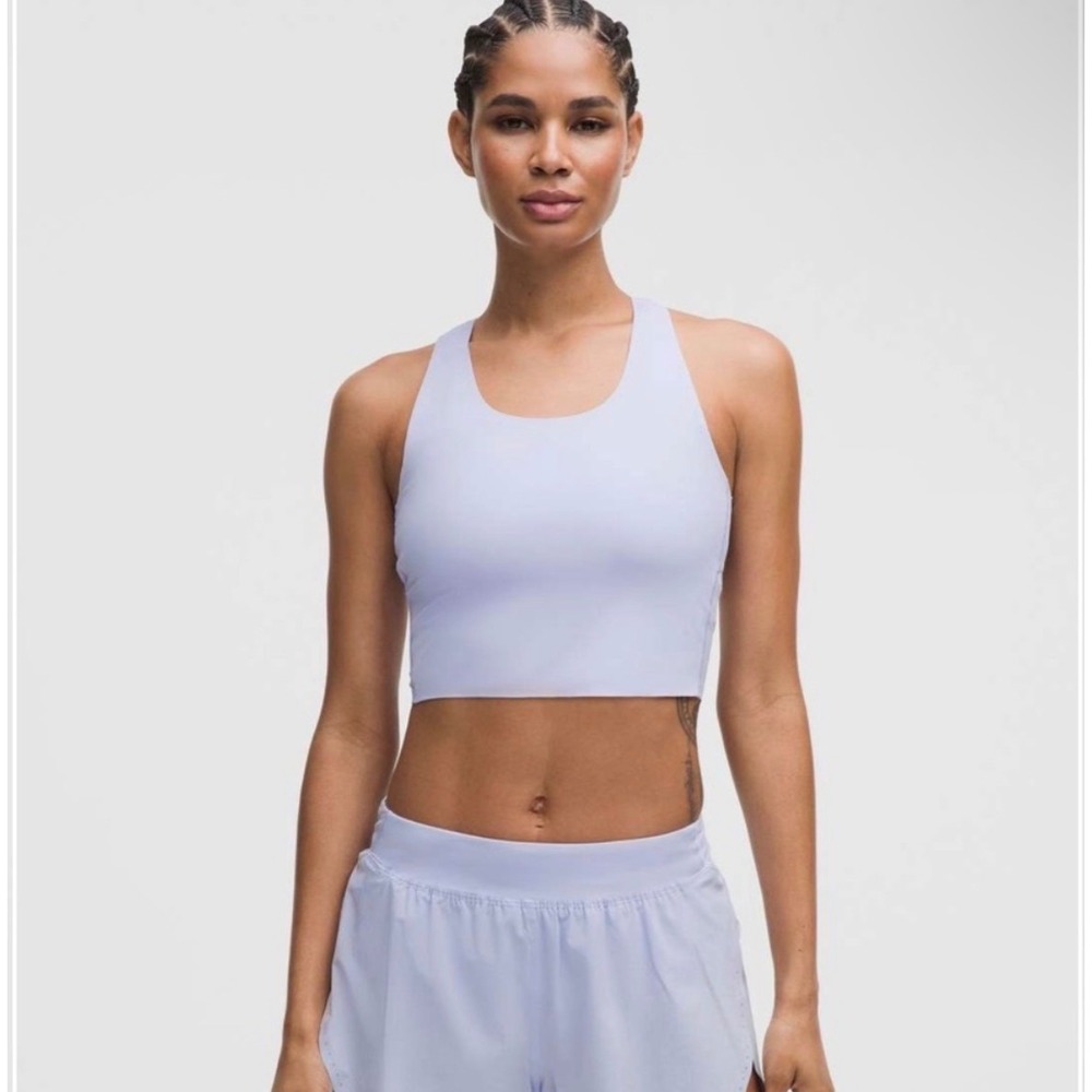 NEW Lululemon Fast and Free Tank *Light Size XS Serene Blue / Purple